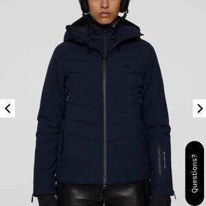 J.Lindeberg Women's BLACK Hedwig Ski Jacket Size XS NWT